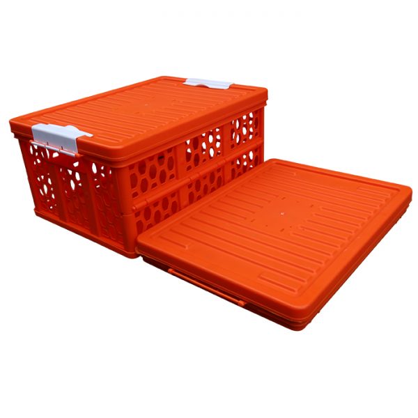 collapsible plastic storage bins