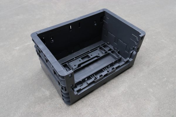 collapsible plastic storage boxes