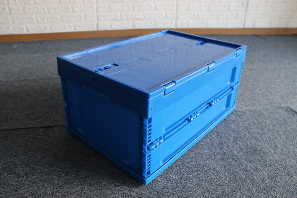 collapsible storage bins with lid