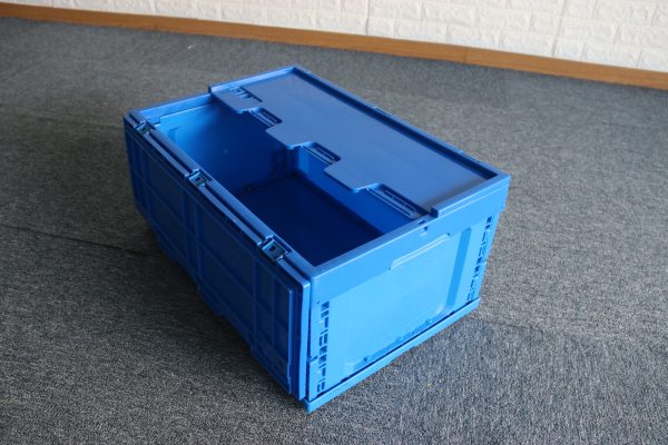 collapsible storage bins with lid