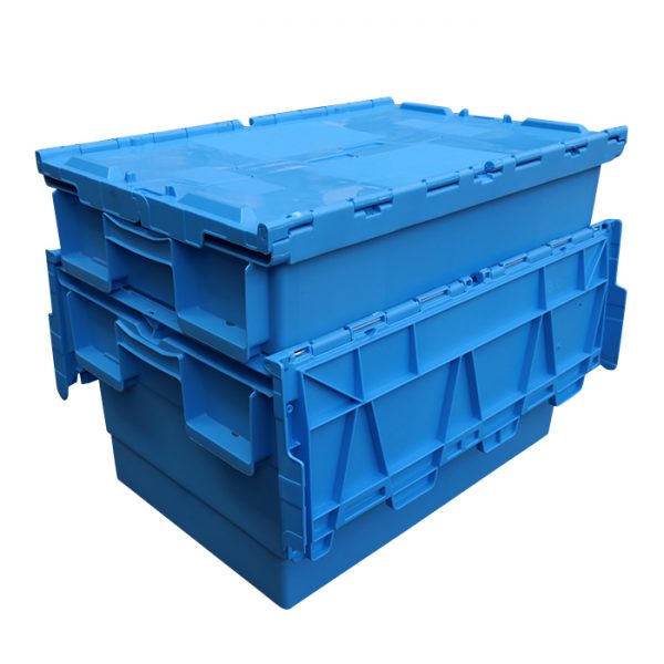 small plastic boxes with hinged lids