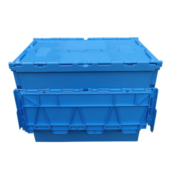 small plastic boxes with hinged lids
